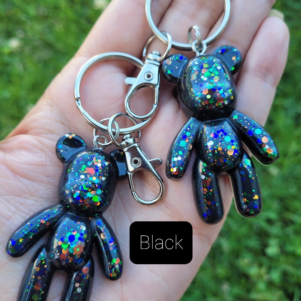 Bear Keychain Backpack or Purse Charms